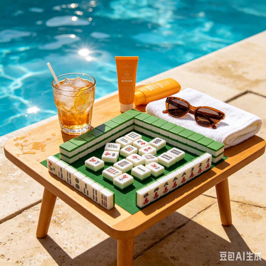 large mahjong mat for table