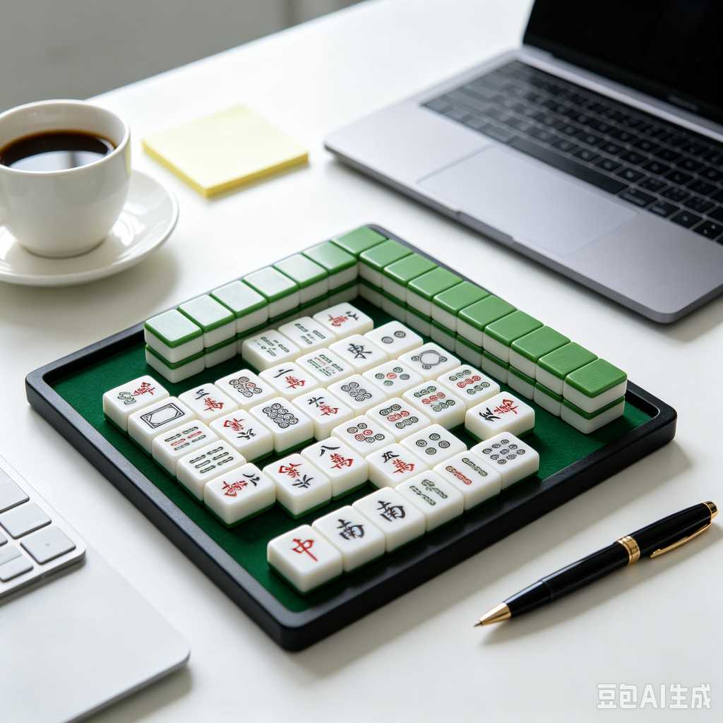 custom metallic mahjong set