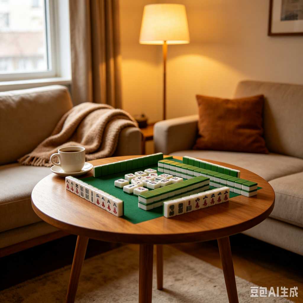 mahjong game table for home